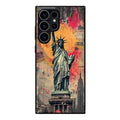 Canvas Art Statue of Liberty Samsung Galaxy S23 Ultra Case