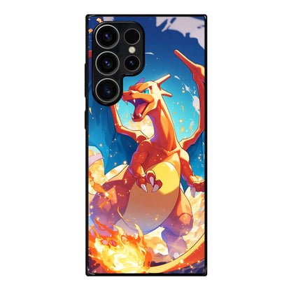 Charizard Crimson Storm Samsung Galaxy S23 Ultra Case