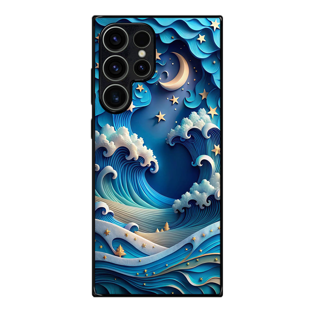 Dreamtide Where Stars Kiss the Sea Samsung Galaxy S23 Ultra Case
