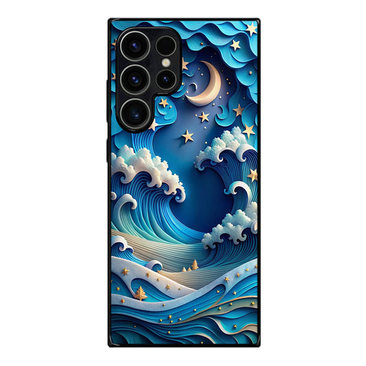 Dreamtide Where Stars Kiss the Sea Samsung Galaxy S23 Ultra Case