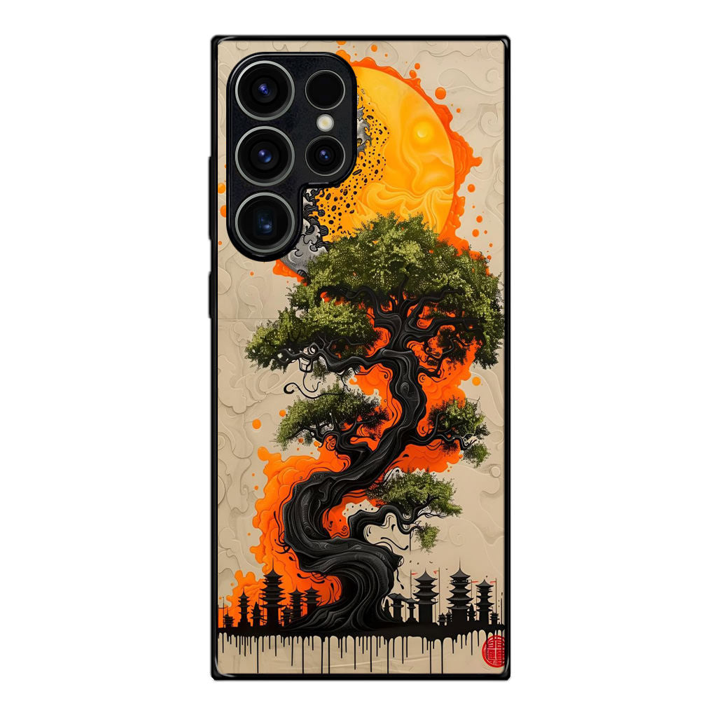 Eclipse of the Eternal Bonsai Samsung Galaxy S23 Ultra Case