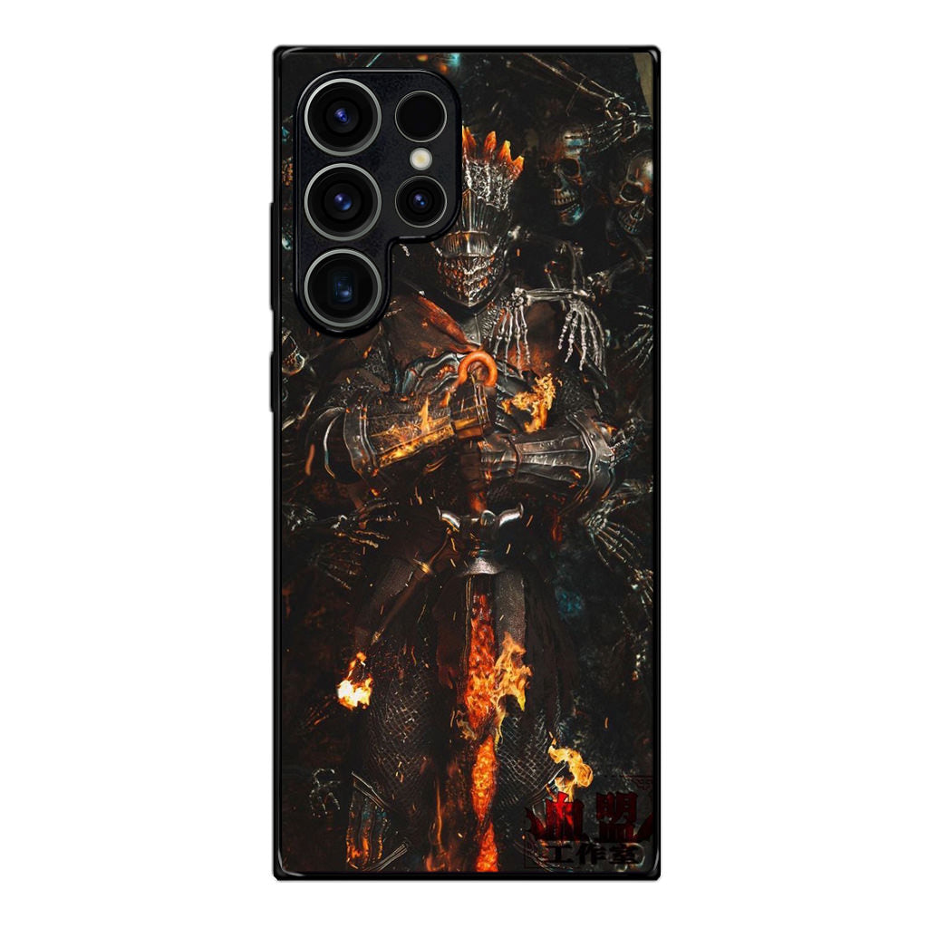 Ember King Warden Cursed Flame Samsung Galaxy S23 Ultra Case