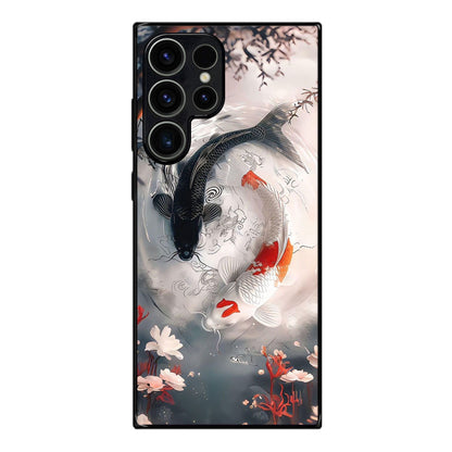 Eternal Balance of The Koi Spirits Samsung Galaxy S23 Ultra Case