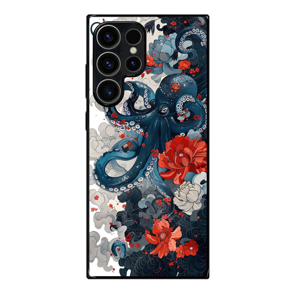 Floral Kraken Samsung Galaxy S23 Ultra Case
