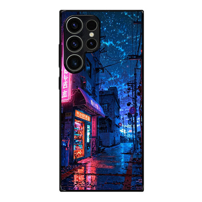 Japan Neon Reverie Samsung Galaxy S23 Ultra Case