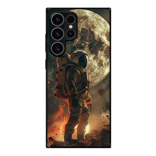 Lunar Sentinel Guardian of the Void Samsung Galaxy S23 Ultra Case