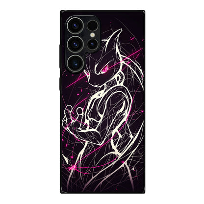 Mewtwo Cosmic Energy Samsung Galaxy S23 Ultra Case