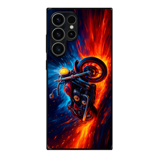 Ride Through Fire and Ice Samsung Galaxy S23 Ultra Case
