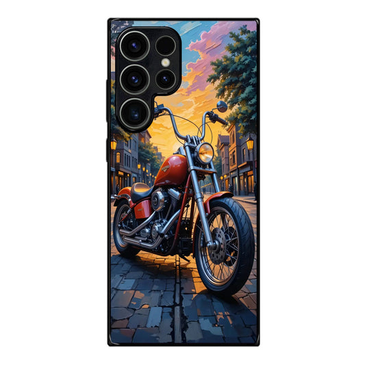 Sunset Thunder Ride Into the Glow Samsung Galaxy S23 Ultra Case