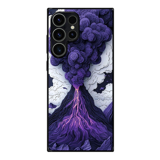Violet Fury The Awakening Volcano Samsung Galaxy S23 Ultra Case