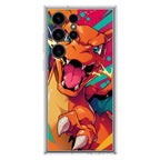 Blazing Fury Charizard Samsung Galaxy S23 Ultra Case