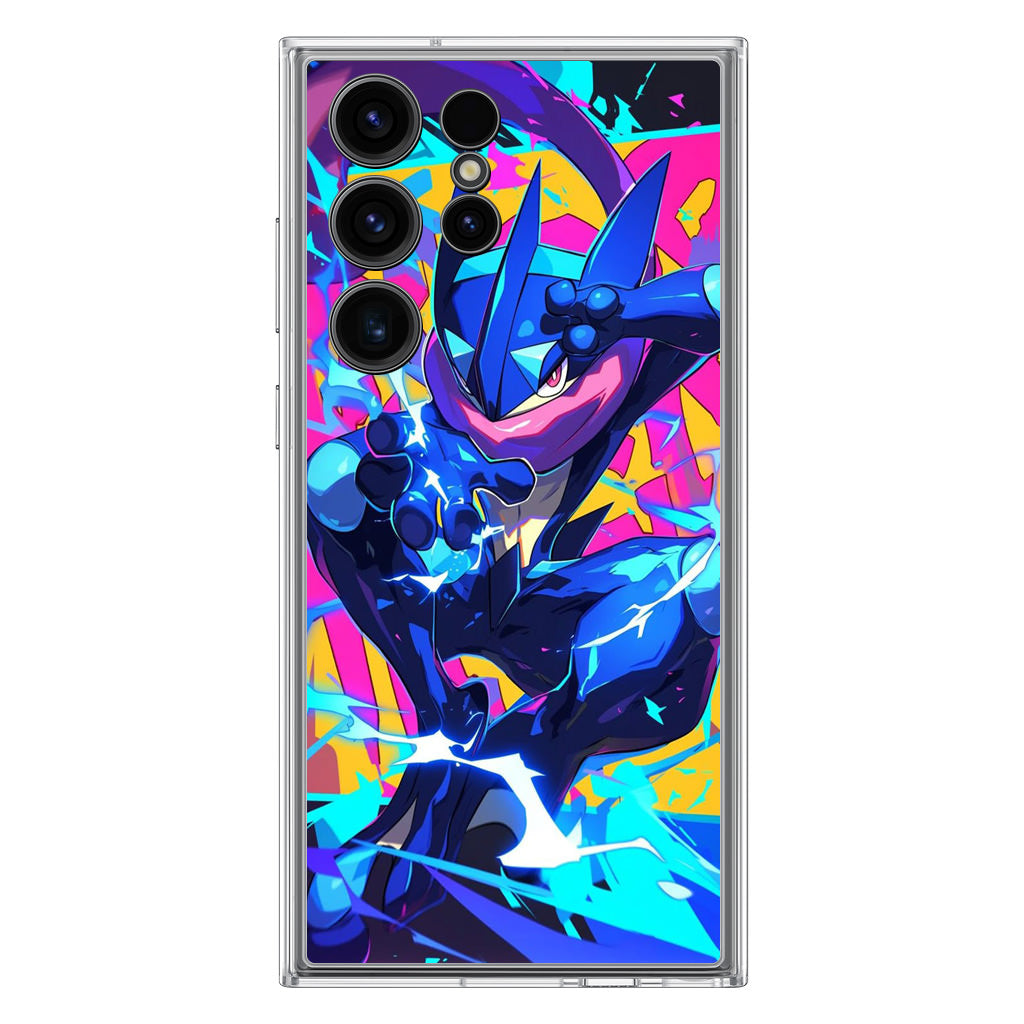 Greninja Aqua Blast Samsung Galaxy S23 Ultra Case