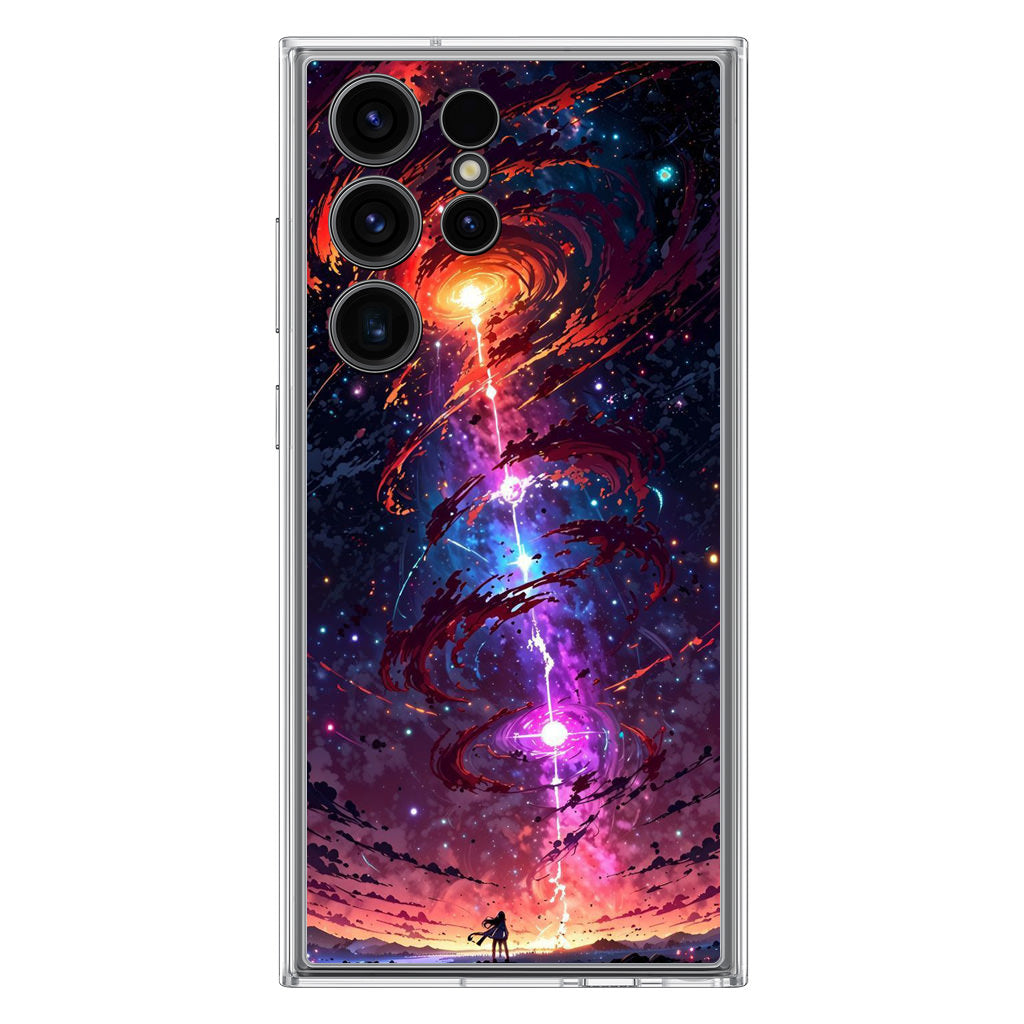 Stargazer at the Axis of Creation Samsung Galaxy S23 Ultra Case