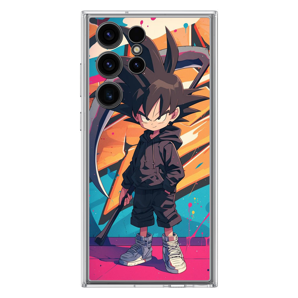 Street Saiyan Samsung Galaxy S23 Ultra Case