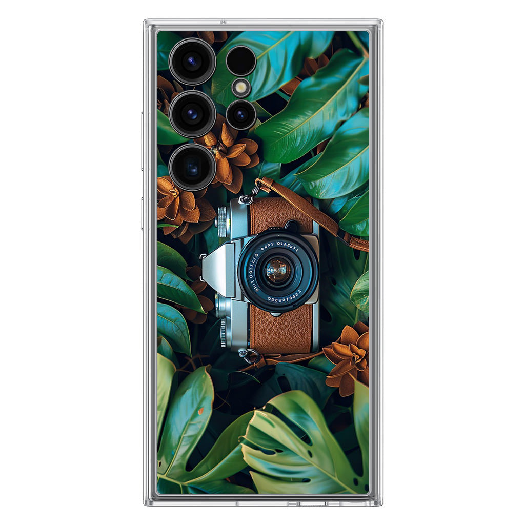 The Lens Between Leaves Samsung Galaxy S23 Ultra Case