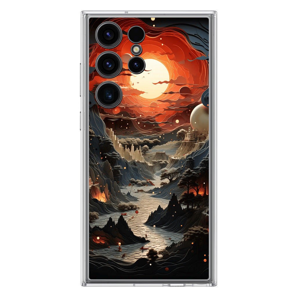 Valley of the Dying Sun Samsung Galaxy S23 Ultra Case