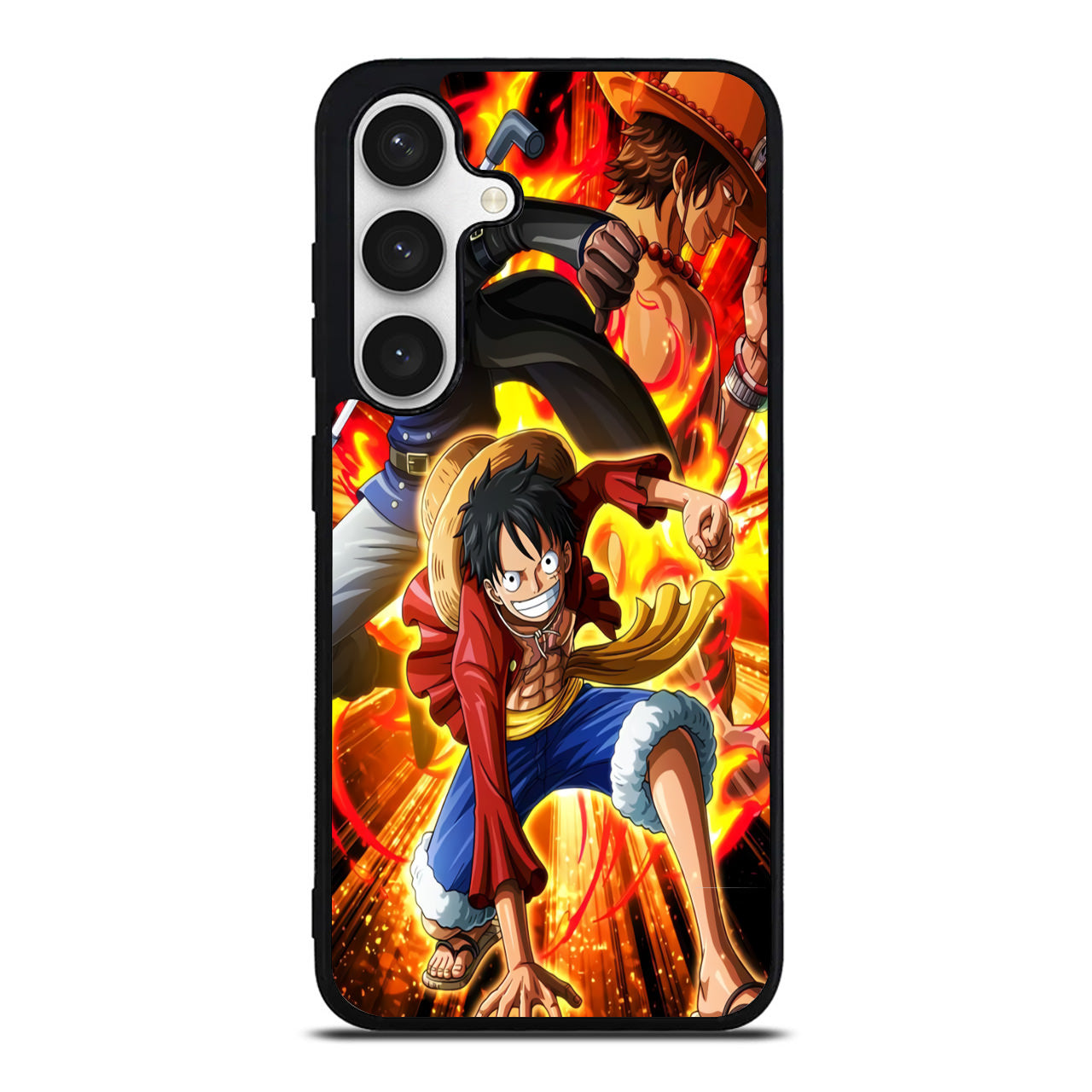 Ace Sabo Luffy Brotherhood Samsung Galaxy S24 FE Case