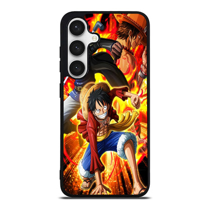 Ace Sabo Luffy Brotherhood Samsung Galaxy S24 FE Case