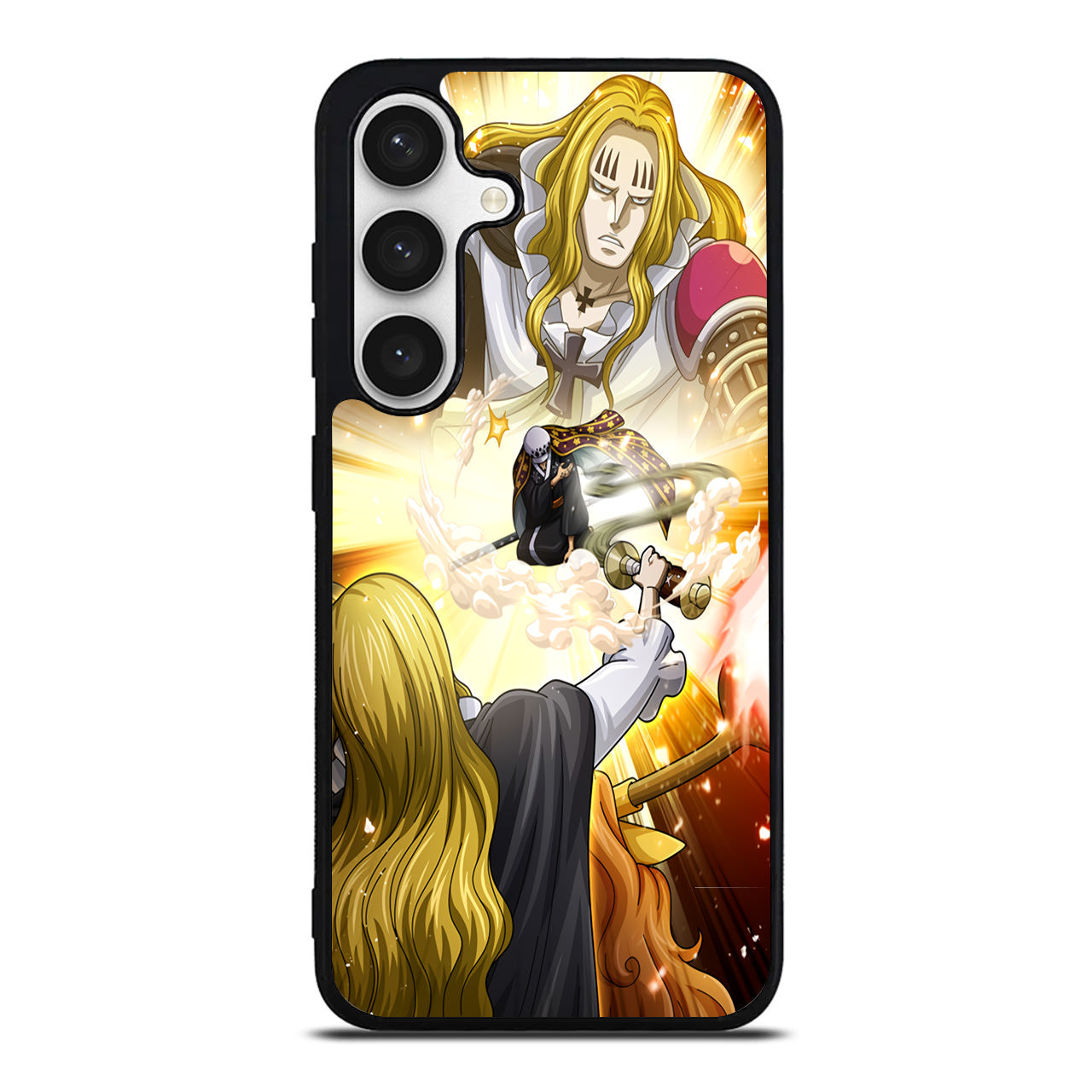 Hawkins Attacks Trafalgar Law Samsung Galaxy S24 FE Case