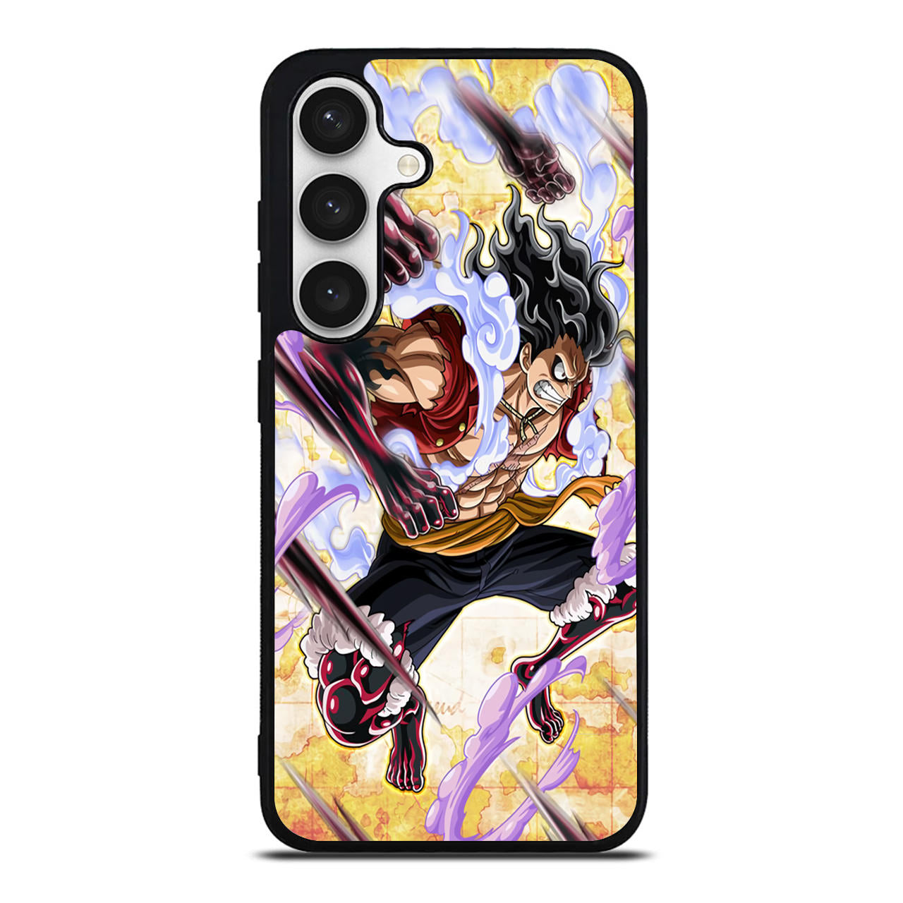 Luffy Gomu Gomu No Black Mamba Samsung Galaxy S24 FE Case