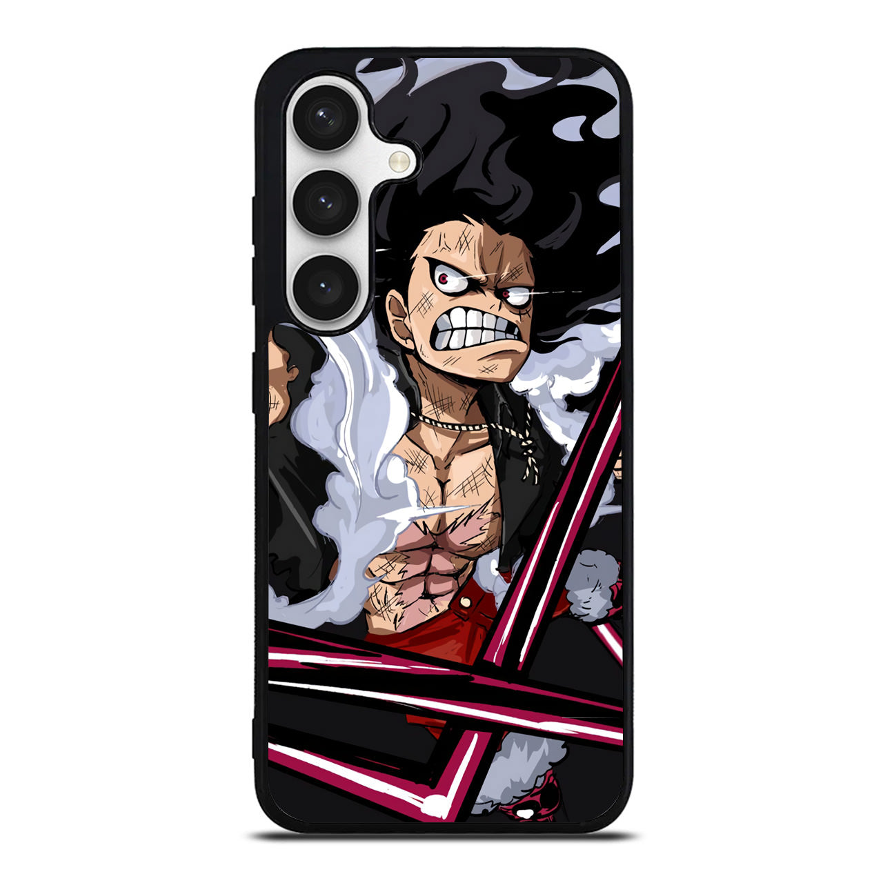 Luffy Snake Man Culverin Art Samsung Galaxy S24 FE Case