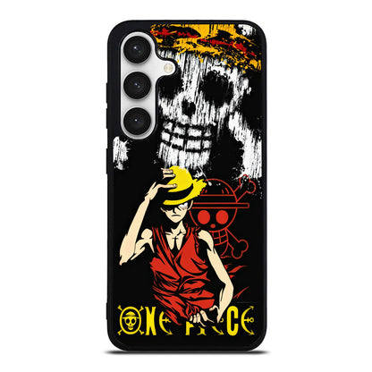 Monkey D Luffy Paint Art Samsung Galaxy S24 FE Case