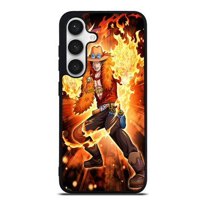 Portgas D Ace Fire Power Samsung Galaxy S24 FE Case