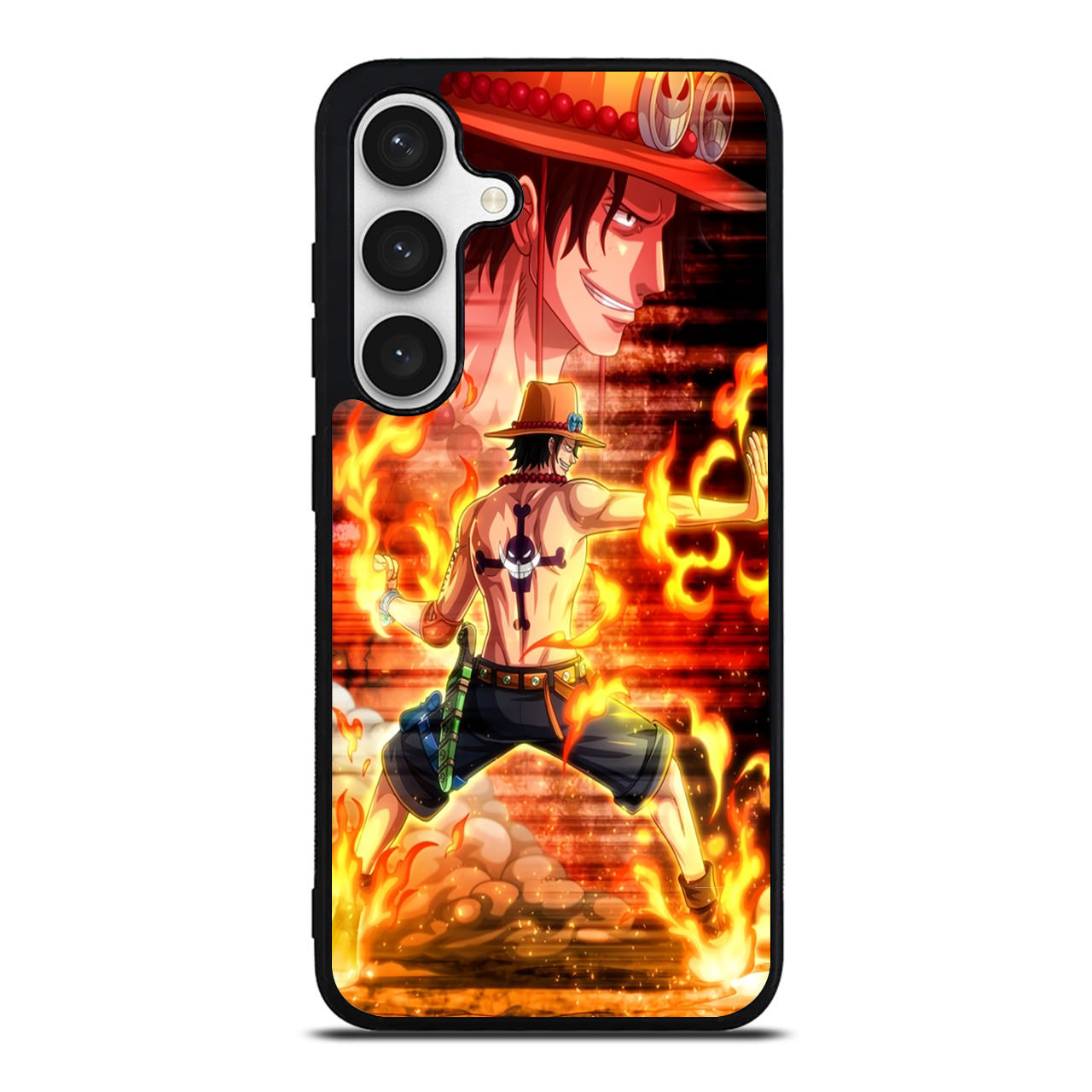 Portgas D Ace One Piece Samsung Galaxy S24 FE Case