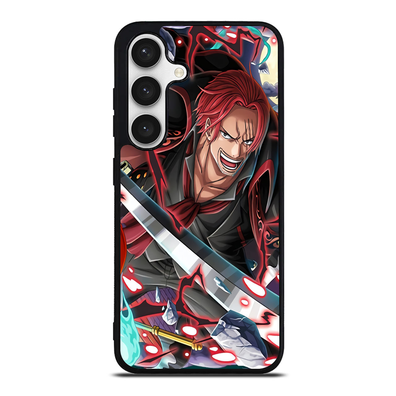 Red Hair Shanks Samsung Galaxy S24 FE Case