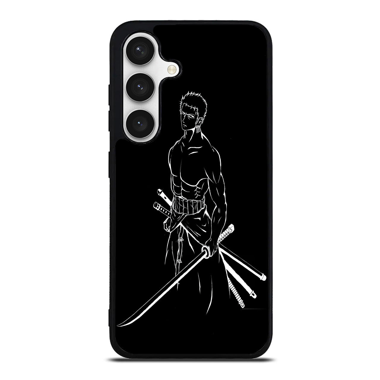 Roronoa Zoro Outlines Samsung Galaxy S24 FE Case