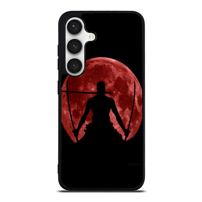 Silhouette Of Zoro In Santoryu Mode Samsung Galaxy S24 FE Case