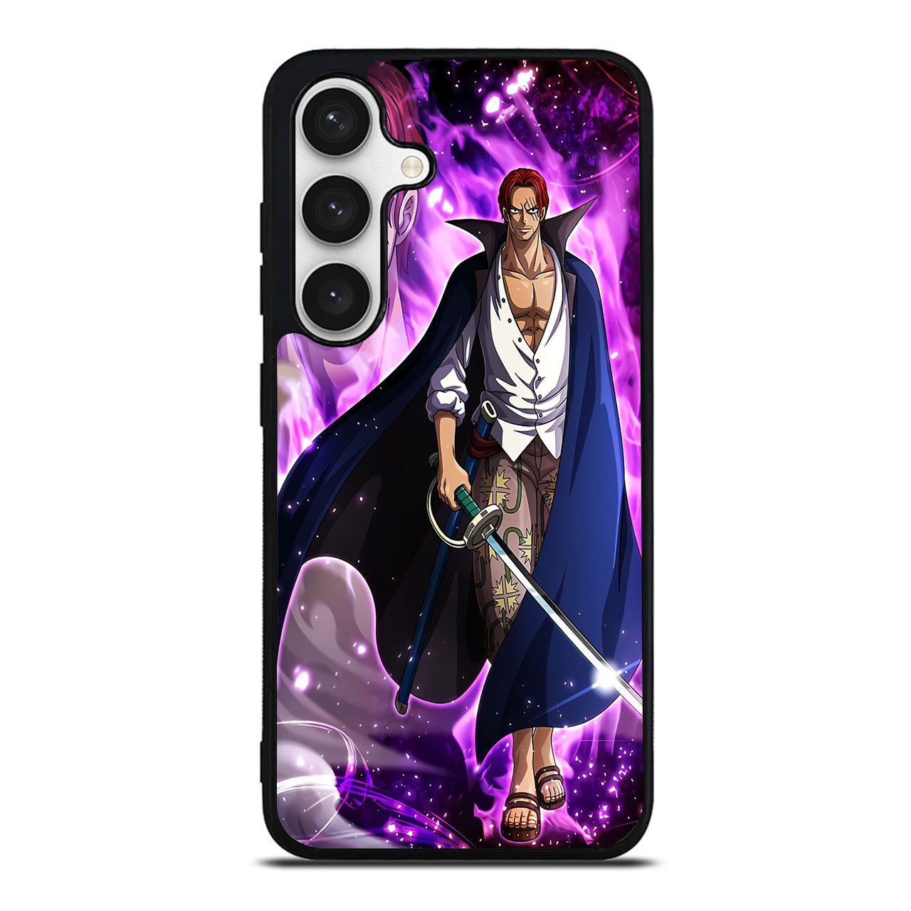 The Emperor Red Hair Shanks Samsung Galaxy S24 FE Case