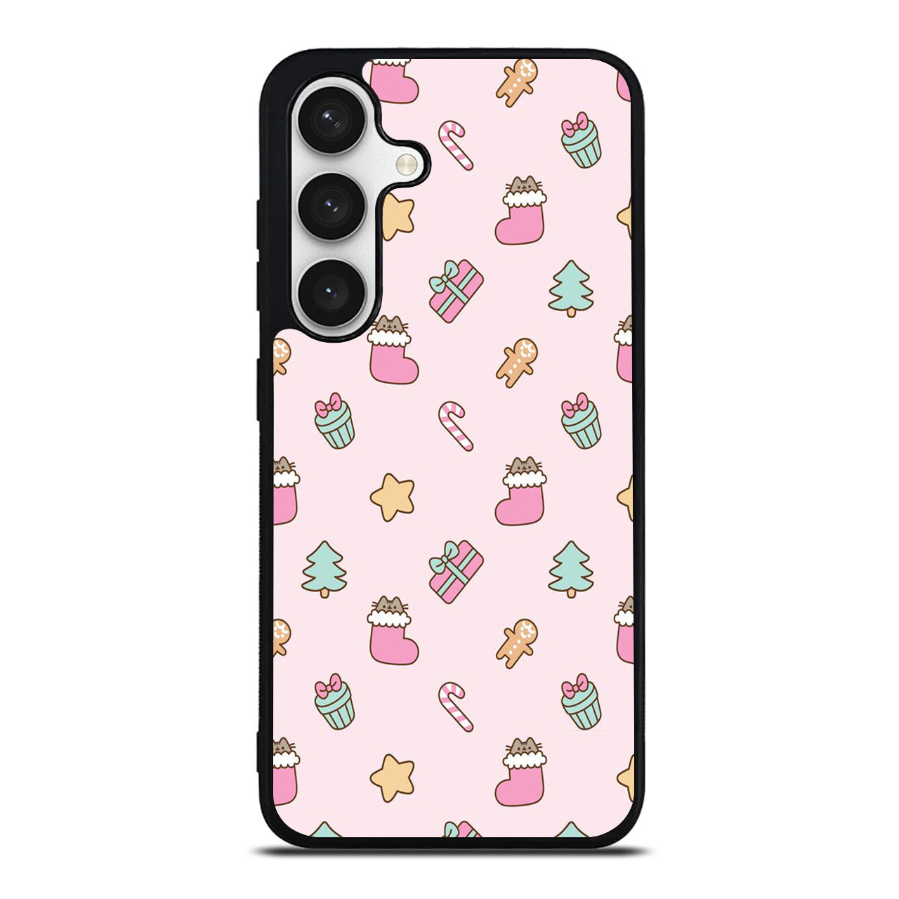 About Chrismas Pattern Samsung Galaxy S24 FE Case