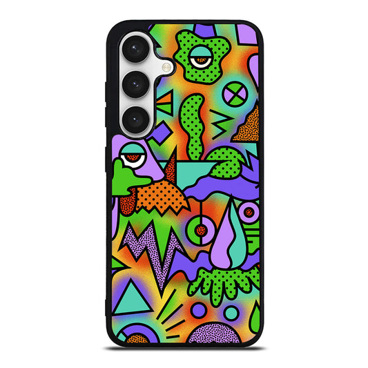 Abstract Colorful Doodle Art Samsung Galaxy S24 FE Case