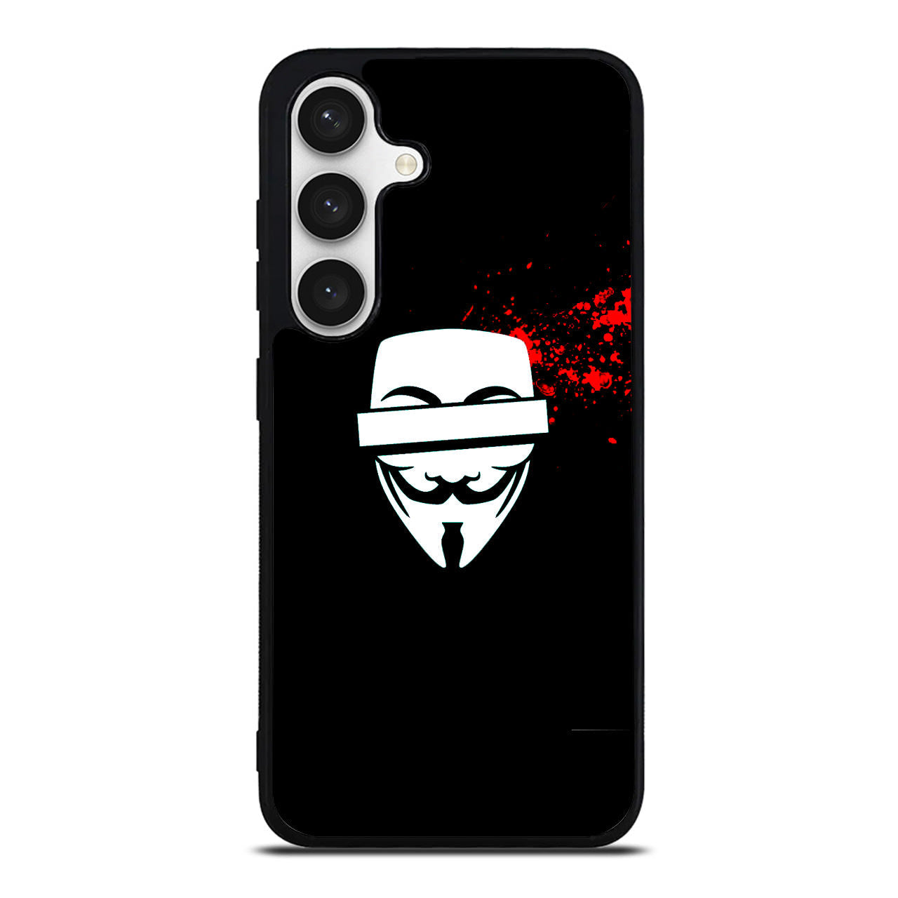 Anonymous Blood Splashes Samsung Galaxy S24 FE Case