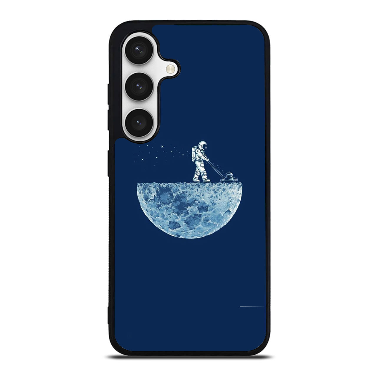 Astronaut Mowing The Moon Samsung Galaxy S24 FE Case