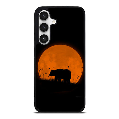 Bear Silhouette Samsung Galaxy S24 FE Case