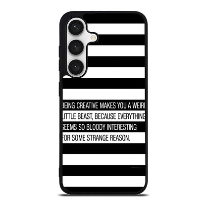 Being Creative Weird Samsung Galaxy S24 FE Case