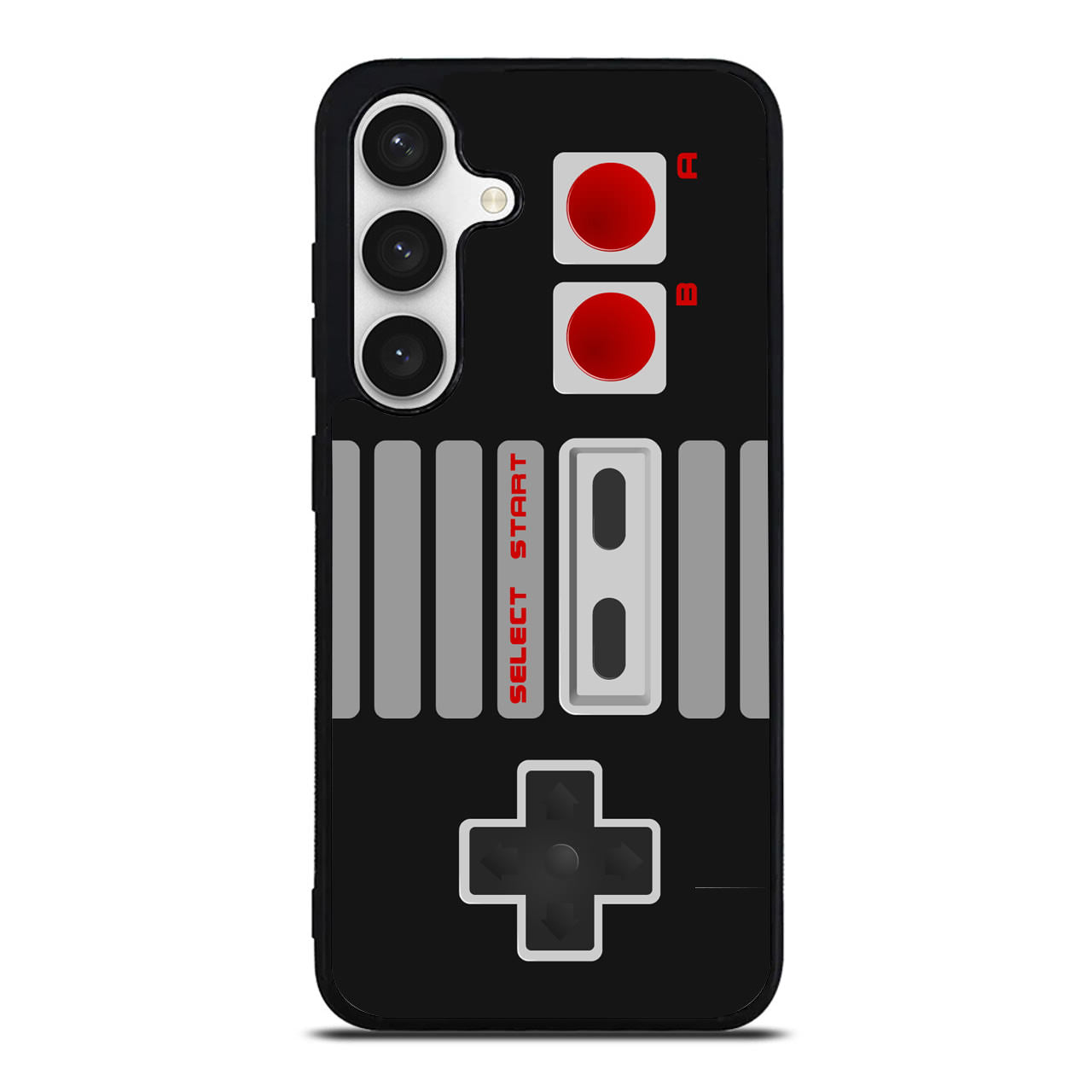 Black Console Controller Samsung Galaxy S24 FE Case