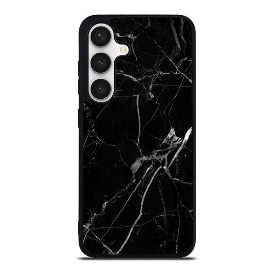 Black Marble Samsung Galaxy S24 FE Case