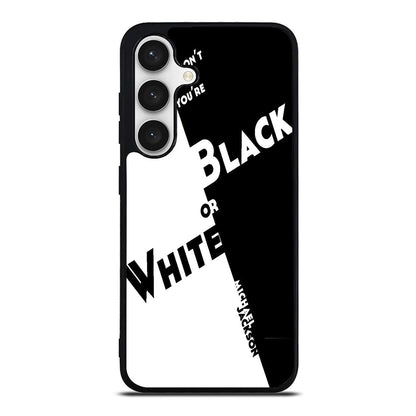 Black Or White Michael Jackson Samsung Galaxy S24 FE Case