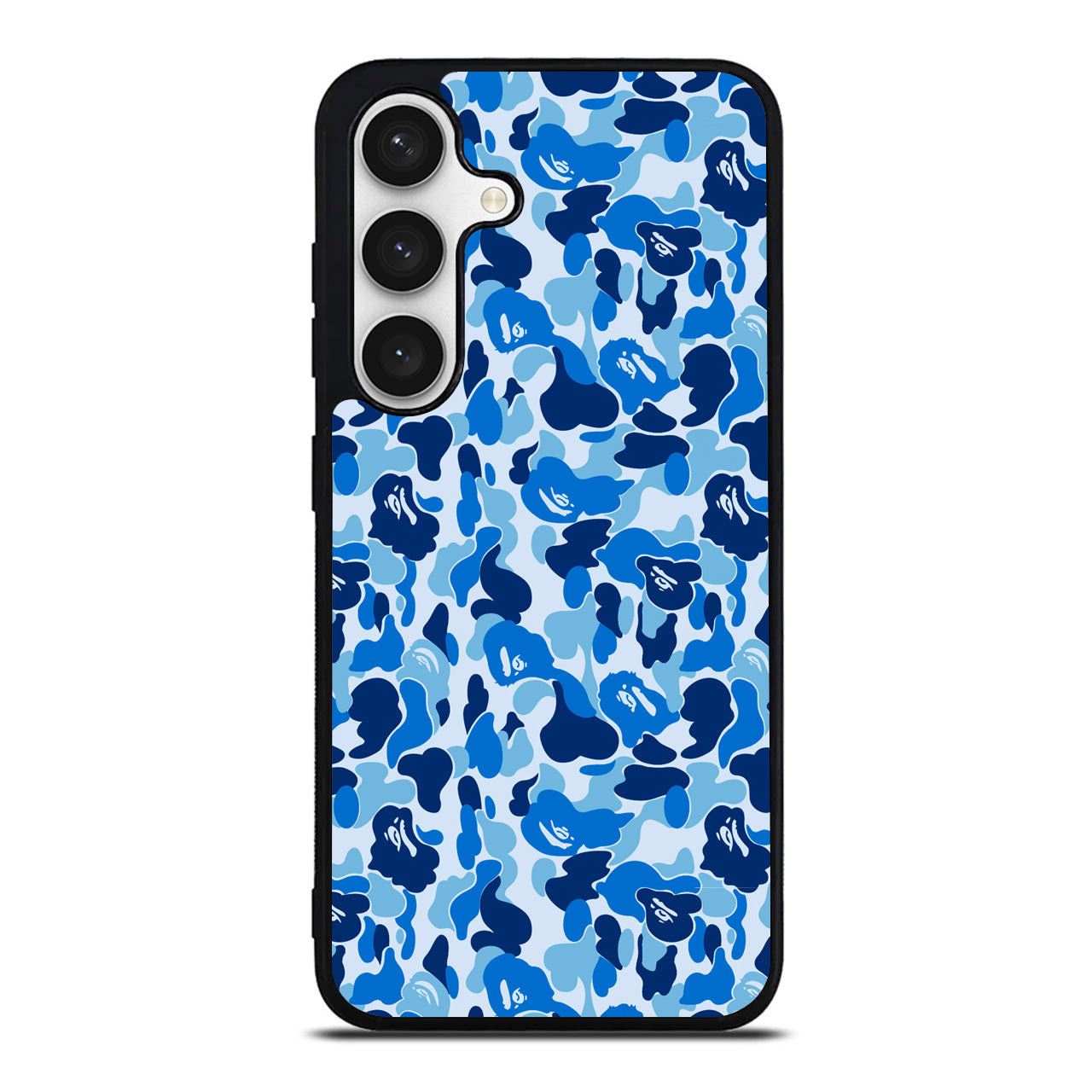 Blue Camo Samsung Galaxy S24 FE Case