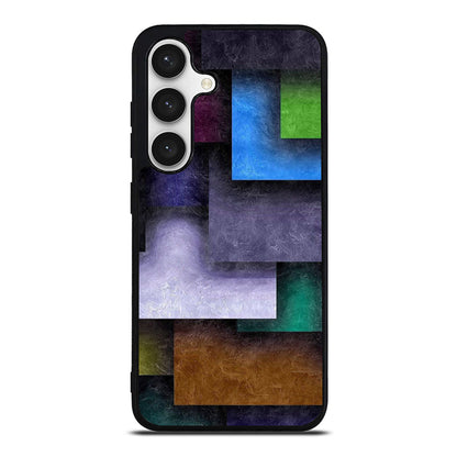 Colorful Rectangel Art Samsung Galaxy S24 FE Case