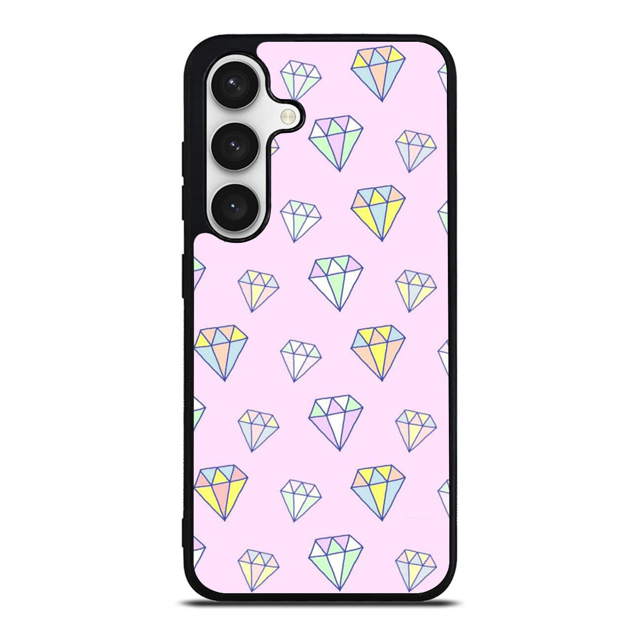 Diamonds Pattern Samsung Galaxy S24 FE Case