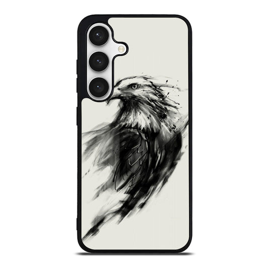 Eagle Art Black Ink Samsung Galaxy S24 FE Case