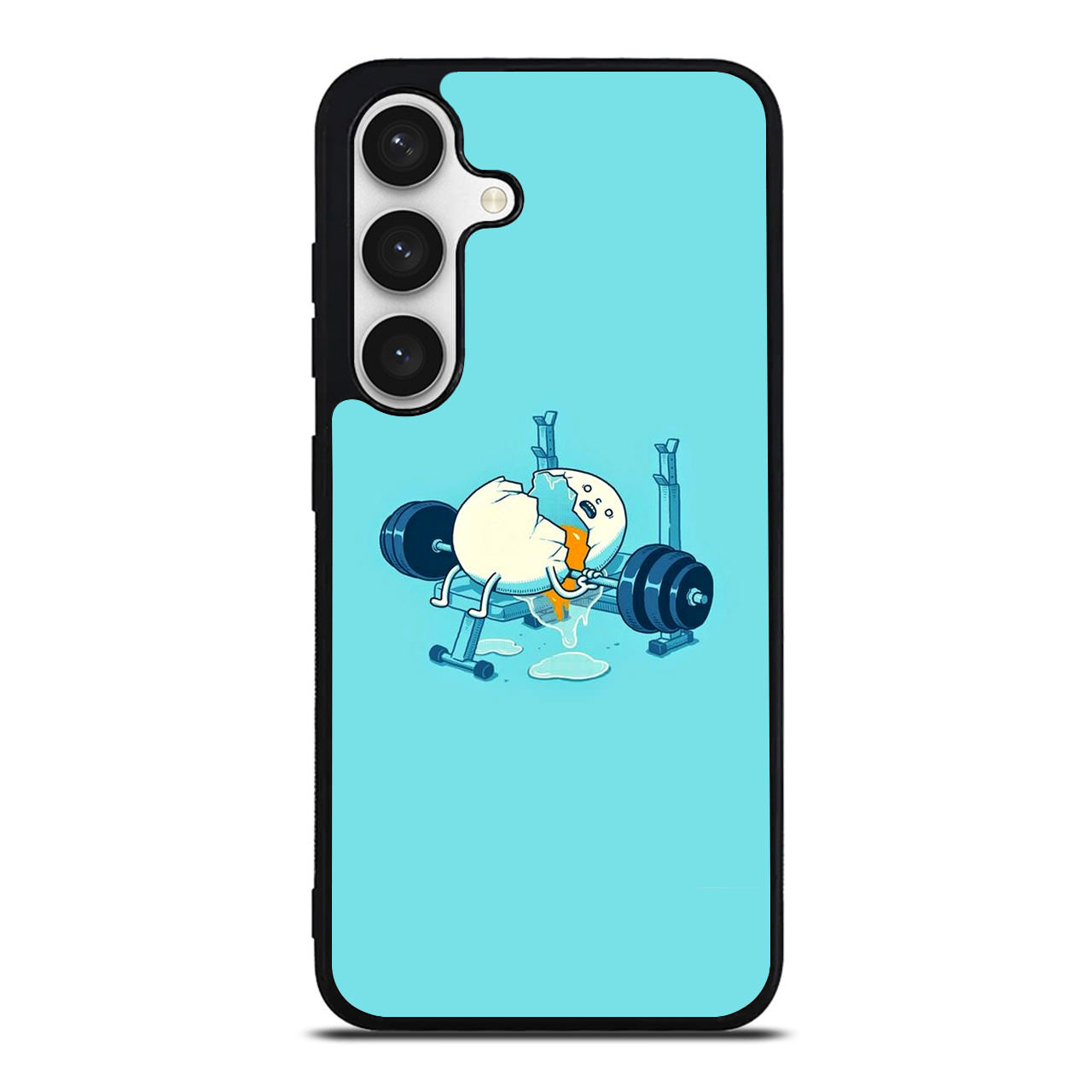 Egg Accident Workout Samsung Galaxy S24 FE Case