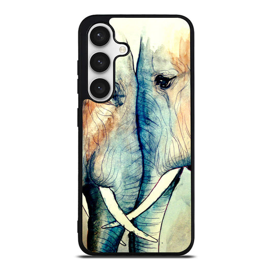 Elephants Sadness Samsung Galaxy S24 FE Case