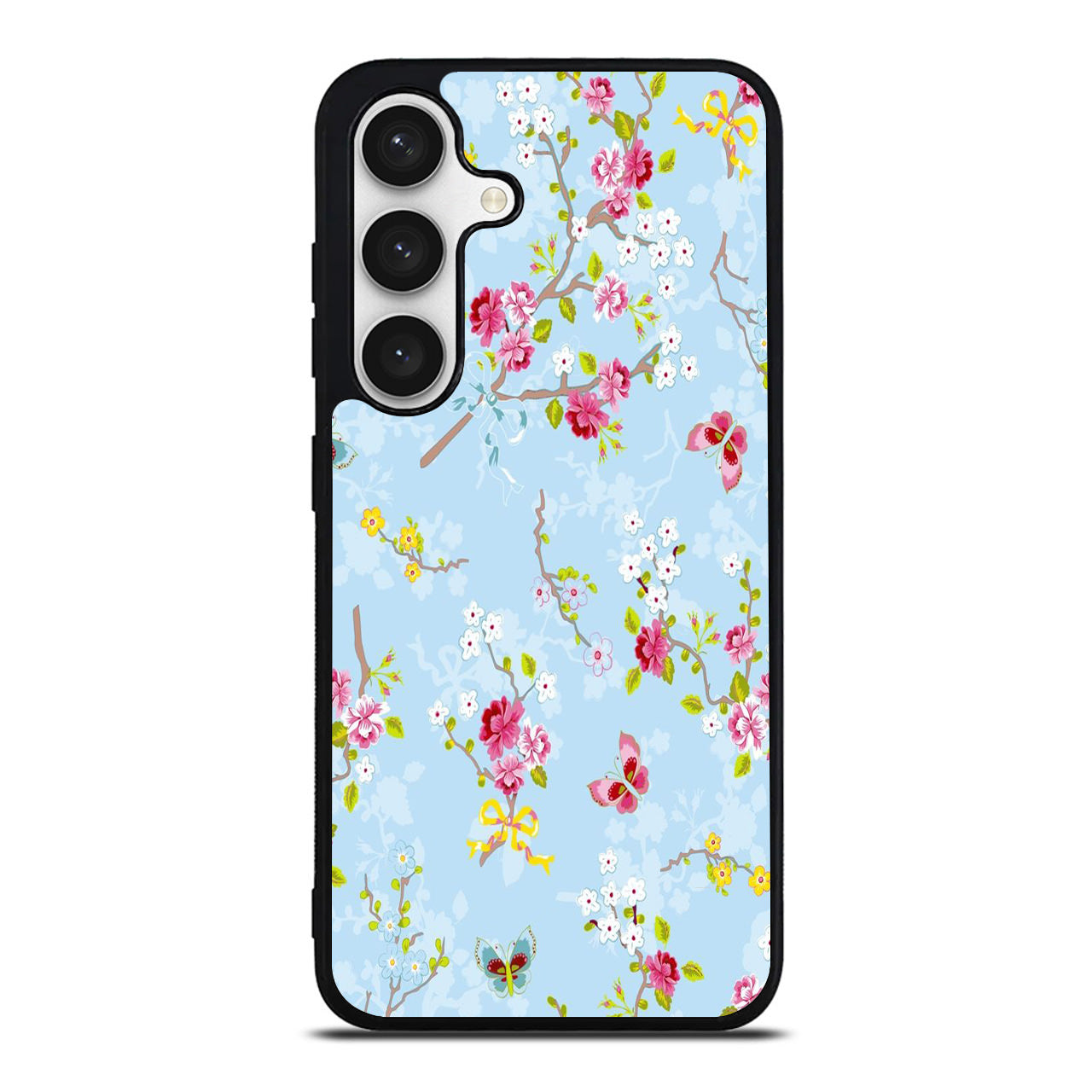 Floral Summer Wind Samsung Galaxy S24 FE Case