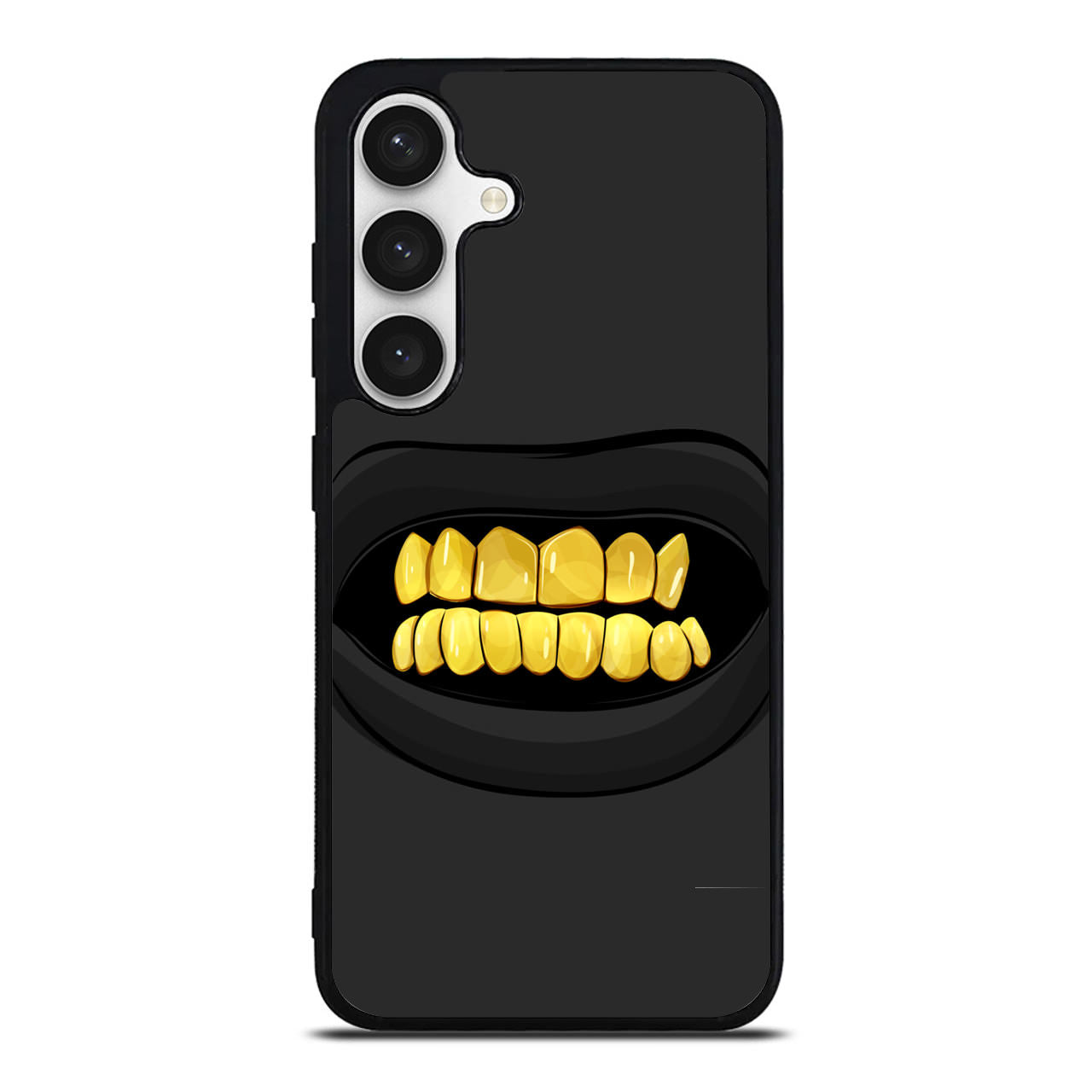 Gold Grillz Samsung Galaxy S24 FE Case