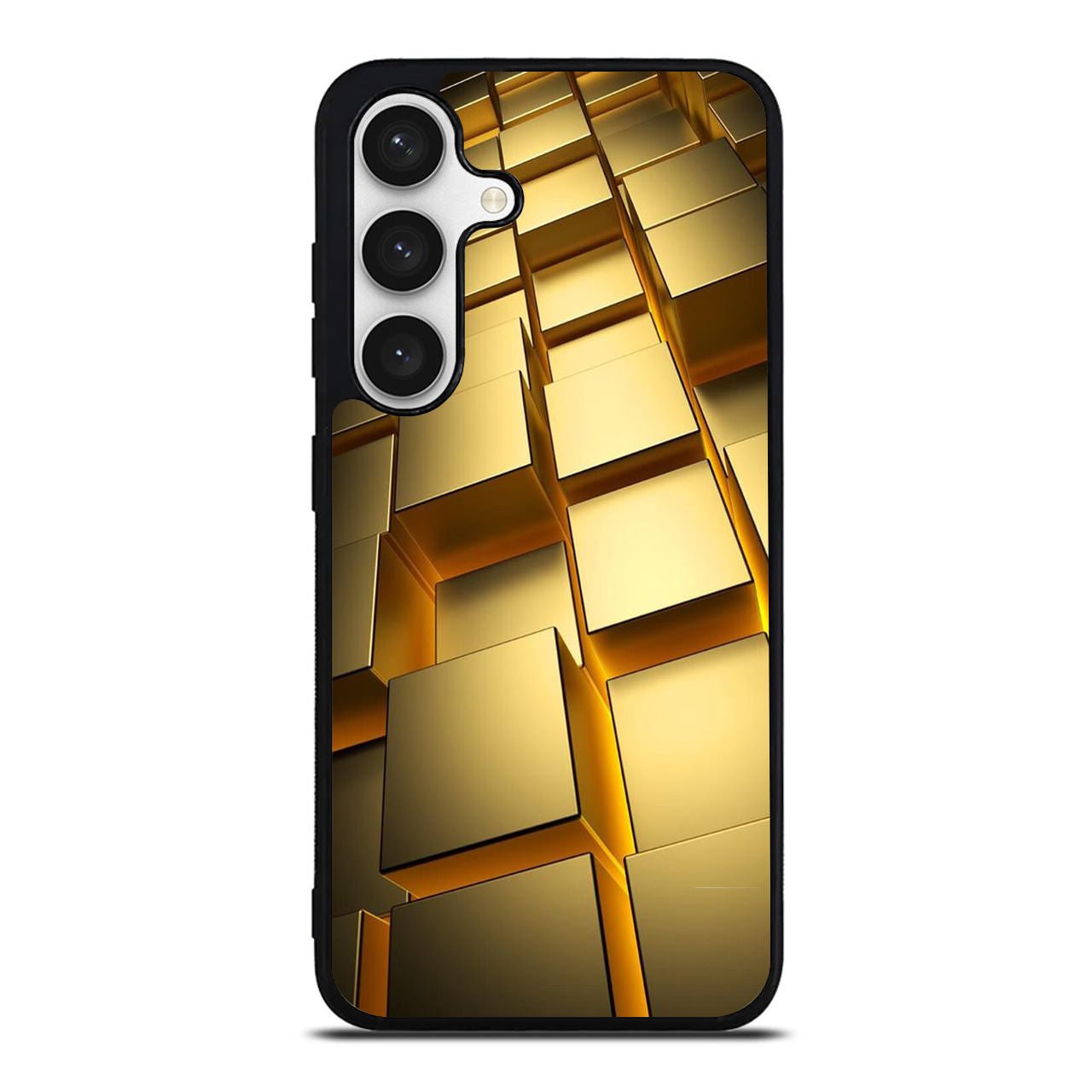 Golden Cubes Samsung Galaxy S24 FE Case